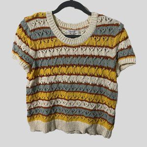 Madewell striped sweater tee, size x-small
